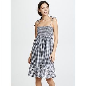Tory Burch Gingham Beach Dress Size M